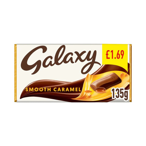 Galaxy Smooth Caramel Chocolate 135g