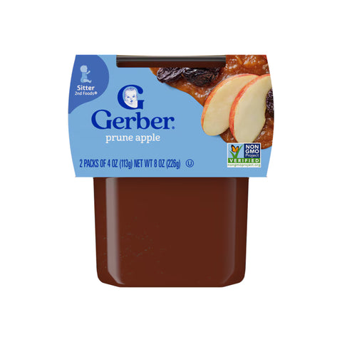 Gerber Prune Apple Puree 226g