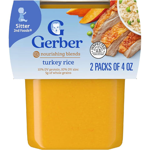 Gerber Turkey Rice Puree 226g