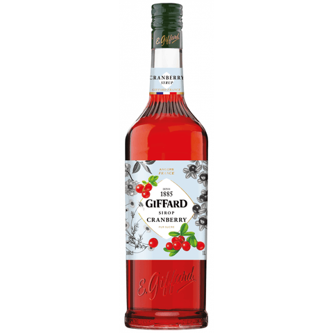 Giffard Cranberry Syrup 1L