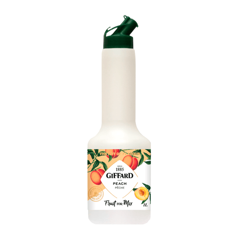 Giffard Peach Puree Syrup 1L