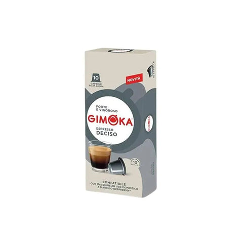 Gimoka Espresso Deciso Coffee Capsules - 10 Capsules - CAFELAX