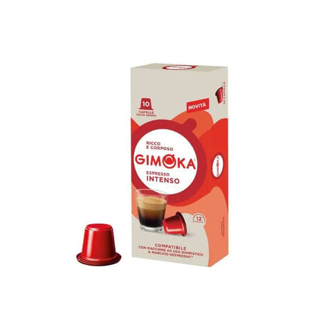Gimoka Espresso Intenso Coffee Capsules - 10 Capsules - CAFELAX