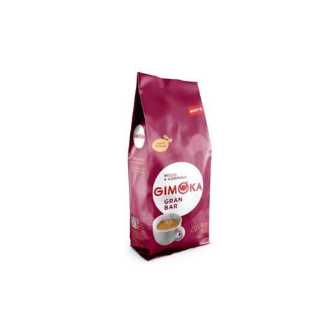 Gimoka Ricco Gran Bar Whole Beans 1Kg - CAFELAX
