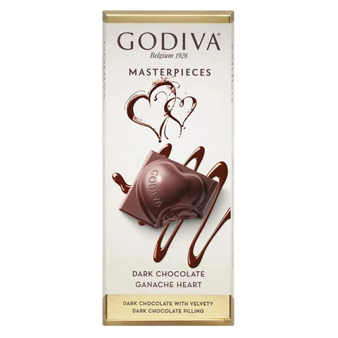 Godiva Master Pieces Dark Chocolate With Ganache Heart 86g