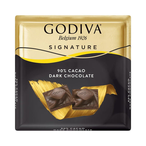 Godiva Signature 90% Cacao Dark Chocolate 52g