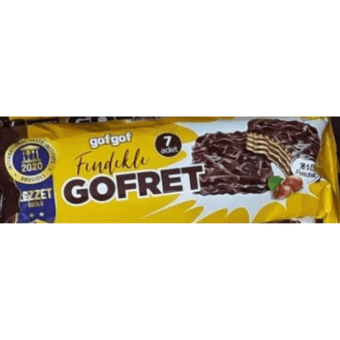 Gofgof Gofret Milk Chocolate With Hazelnut 234g