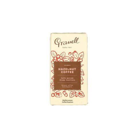 Granell Hazelnut Coffee 100% Arabica Ground Coffee 250g - CAFELAX