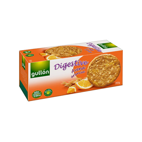 Gullón Digestive Oat Avena Arancia 265g