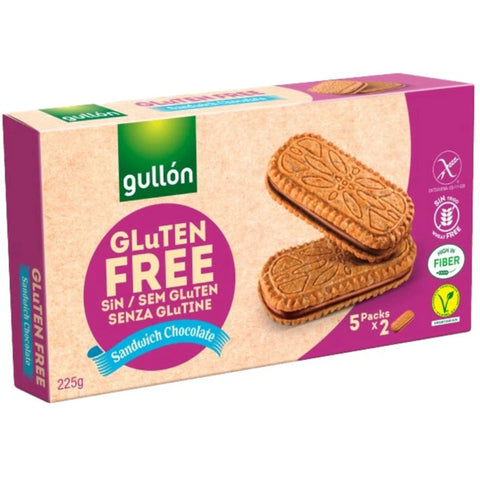 Gullón Gluten Free Sandwich Chocolate 225g