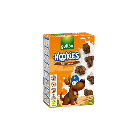 Gullón Hookies Mini Cocoa Kids Cookies 250g - CAFELAX