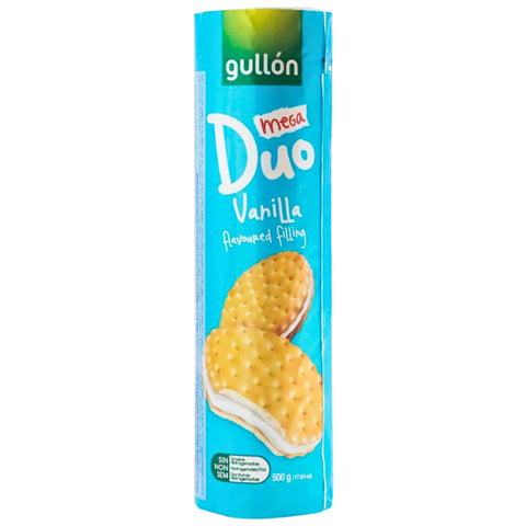 Gullón Mega Duo Vanilla Flavored 500g