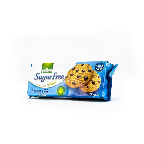 Gullón Sugar Free Choco Chip Biscuits 125g