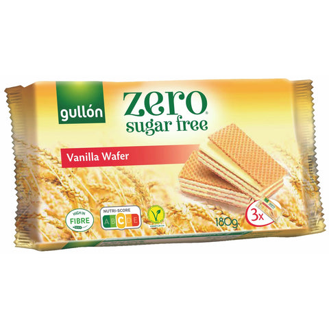 Gullón Vanilla Wafer Sugar Free 180g