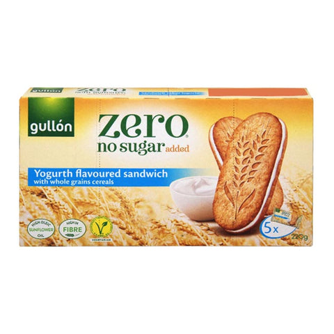 Gullón Zero Sugar Sandwich With Yogurth 220g