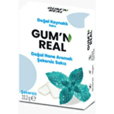 Gum N Real Naturally Sourced Sugar-Free Gum with Mint Flavor 23.2g