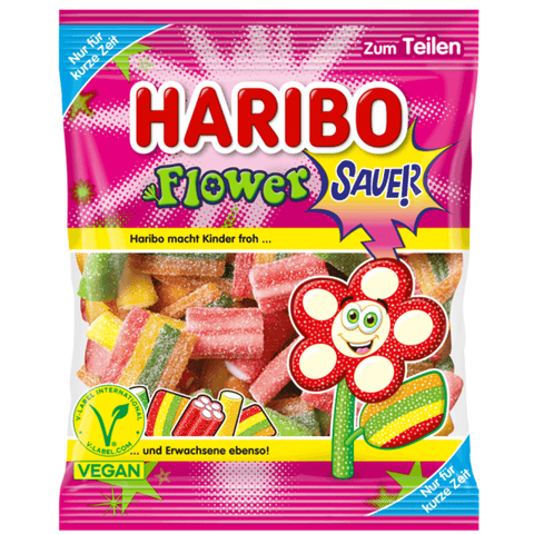 Haribo Flowe Sauer Candy 200g