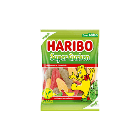Haribo Super Cucumbers Candy 175g - CAFELAX