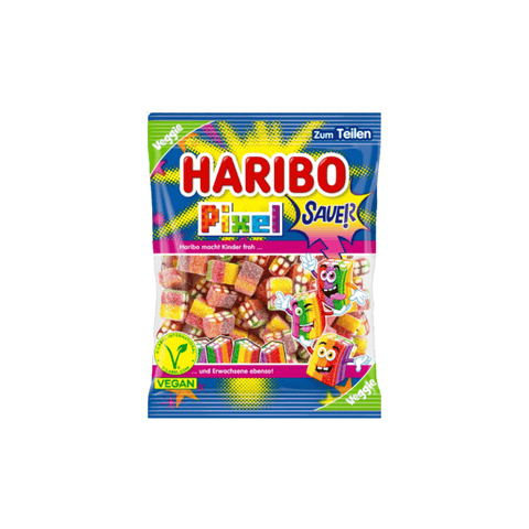 Haribo pixel Sauer Candy 160g - CAFELAX