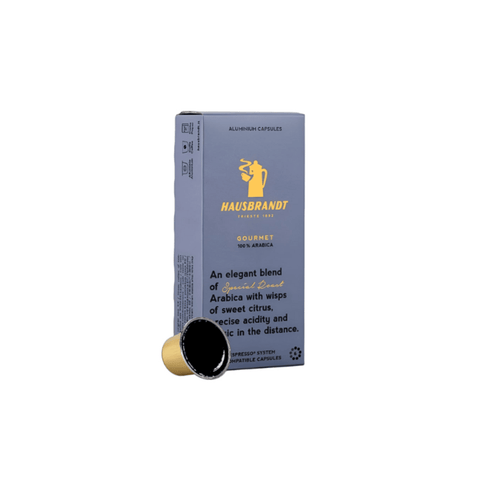 Hausbrandt Gourmet 100% Arabica Coffee Capsules- 10 Capsules - CAFELAX