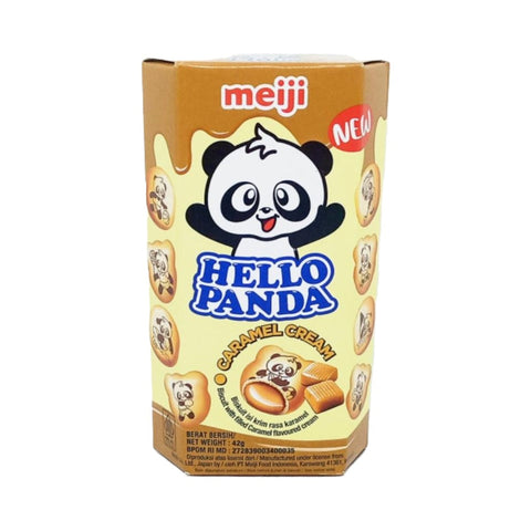 Hello Panda Biscuit With Caramel Cream 42g