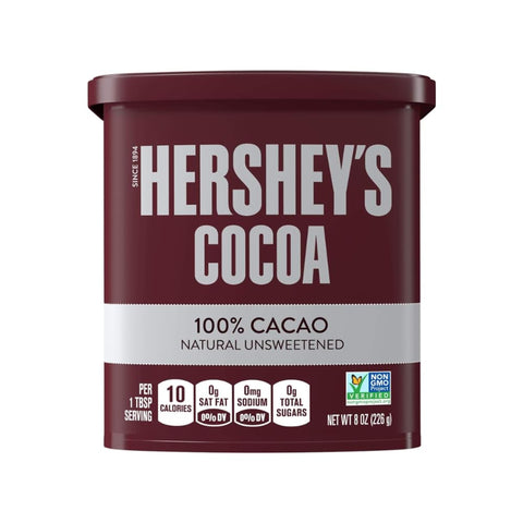 Hershey's 100% Cocoa Natural Unsewetened Powder 226g
