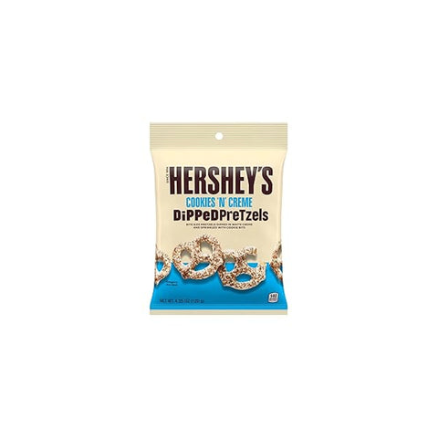 Hersheys Cookies Creme Dipped Pretzels 120g