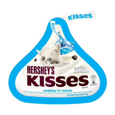Hersheys Kisses Cookies & Creme 146g