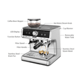 HiBREW Barista Pro 20Bar Coffee Machine with Full Kit H7 - CAFELAX