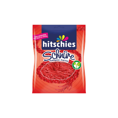 Hitschies Strings with Strawberry Flavor 125g - CAFELAX