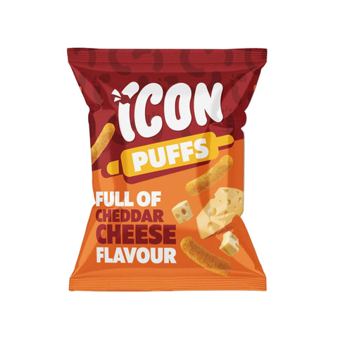 Icon Puffs Cheddar Cheese 50g