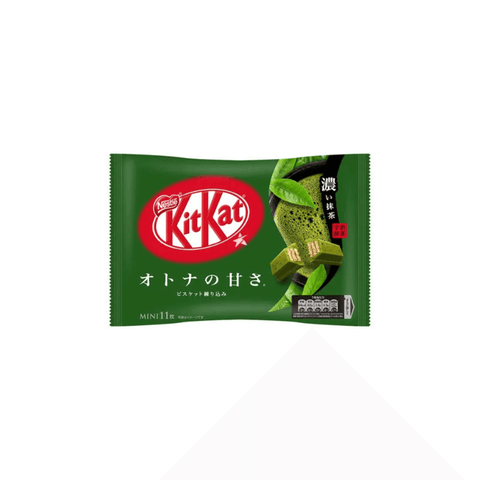 Japanese Kit Kat Rich Matcha Mini Chocolate 124g - CAFELAX