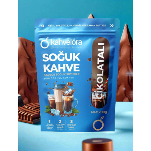 Kahvelora Cocolate Powder Ice Coffee 200g