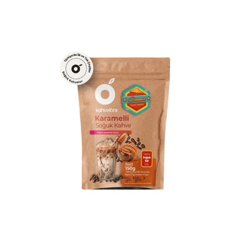 Kahvelora Ice Coffee Caramel Flavored 150g - CAFELAX