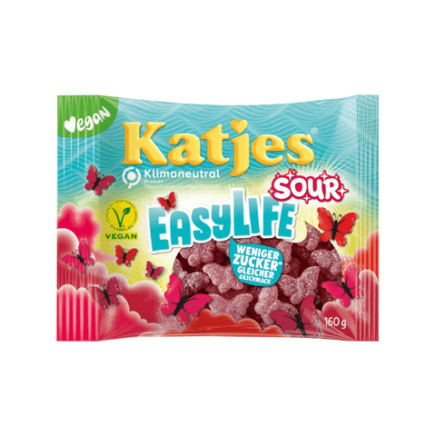 Katjes Eazy Life Sour Candy 160g - CAFELAX