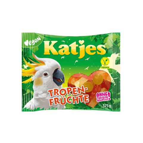 Katjes Tropical fruits Candy 175g - CAFELAX