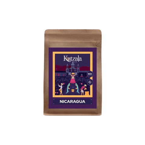 Katzala Single Origin "Nicaragua" Whole Beans Coffee 250g - CAFELAX