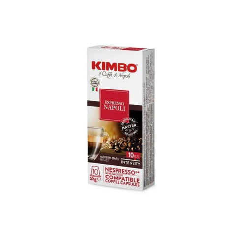Kimbo Espresso Napoli Coffee Capsules - 10 Capsules - CAFELAX