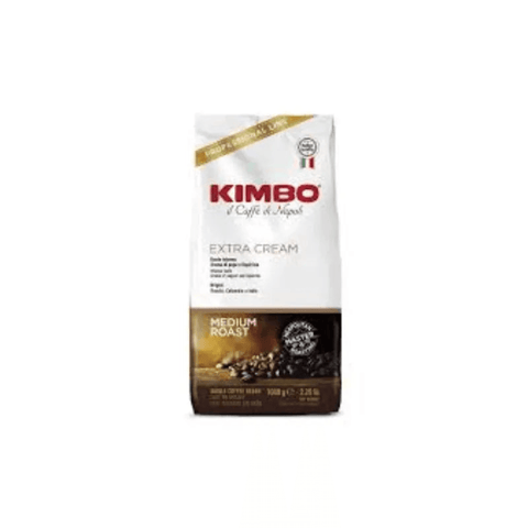 Kimbo Extra Cream Whole Beans Coffee 1 Kg - CAFELAX