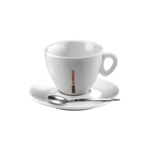 Kimbo Large Cappuccino Cup With Saucer - CAFELAX