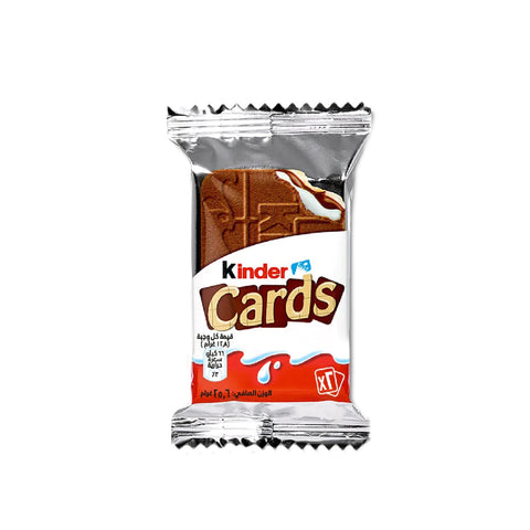 Kinder Cards Chocolate Biscuits 25.6g