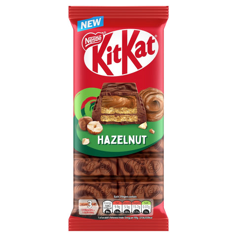 KitKat NEW Sharing Bar Hazelnut Chocolate 99g