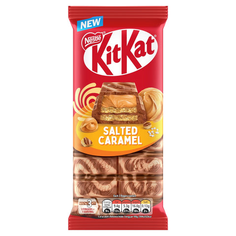 KitKat NEW Sharing Bar Salted Caramel Chocolate 99g