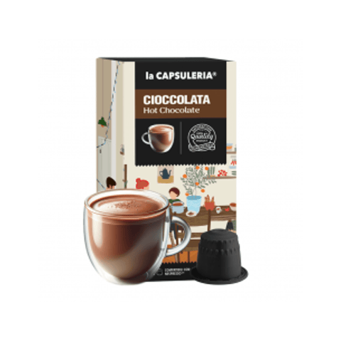 La Capsuleria Cioccolata Calda Coffee Capsules - 10 Capsules
