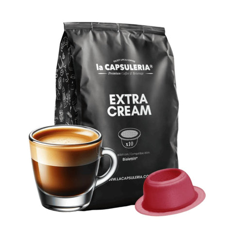 La Capsuleria Extra Cream Coffee Capsules - 16 Capsules