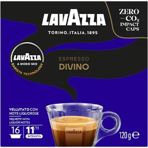 Lavazza A Modo Mio Espresso Divino Coffee Capsules - 16 Capsules