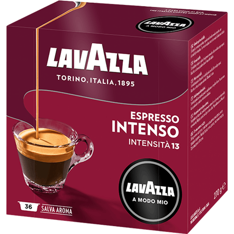 Lavazza A Modo Mio Intenso Coffee Capsules - 36 Capsules