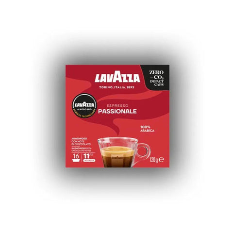 Lavazza A Modo Mio Passionale Coffee Capsules - 16 Capsules - CAFELAX