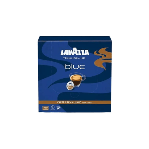 Lavazza Blue Lungo Caffe Crema Coffee Capsules - 100 Capsules - CAFELAX