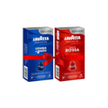 Lavazza Crema E Gusto & Lavazza Qualita Rossa Capsules Bundle - 20 Capsules - CAFELAX